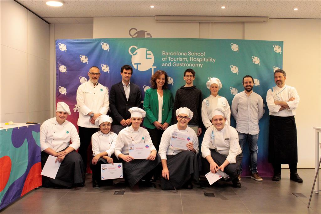Gerard Martínez y Joan Rodríguez ganan el Concurso de Cocina y Pastelería del CETT